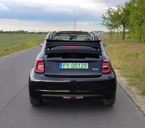 Fiat 500 cena 92000 przebieg: 6000, rok produkcji 2021 z Poznań małe 137